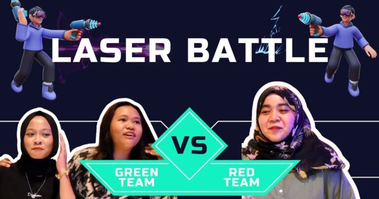 Team BK VS BK Skuad Dalam Laser Battle Challenge!