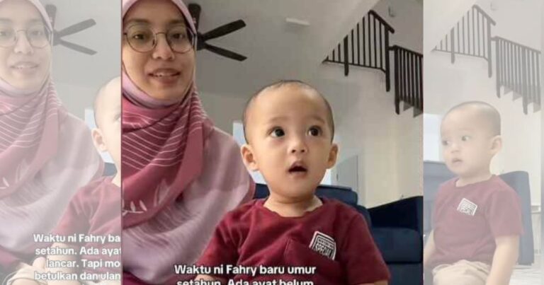 Belum Setahun Dah Pandai Sambung Bacaan Surah Lazim, Hebatnya! Belum Setahun Dah Pandai Sambung Bacaan Surah Lazim, Hebatnya!
