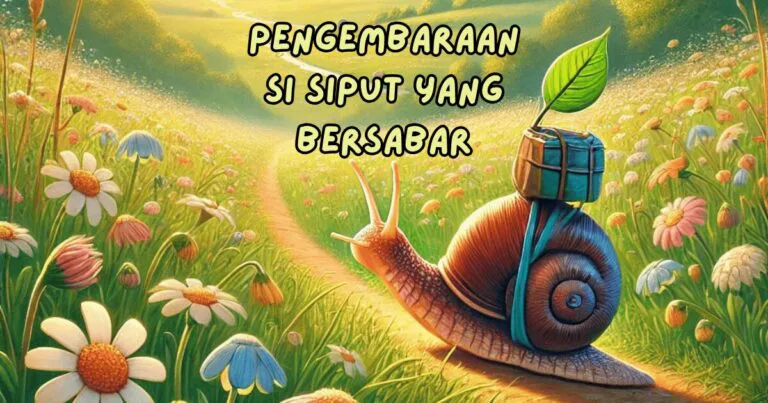 Cerita Pendek: Pengembaraan Si Siput Yang Bersabar