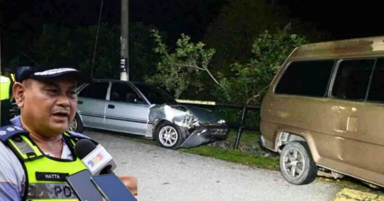 Budak 10 Tahun Pandu Kereta,  Terbabas Langgar Kereta Tepi Jalan! Budak 10 Tahun Pandu Kereta,  Terbabas Langgar Kereta Tepi Jalan!