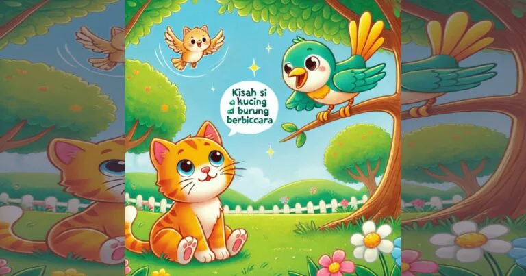 Cerita Pendek: Kisah Si Kucing dan Burung Berbicara Cerita Pendek: Kisah Si Kucing dan Burung Berbicara