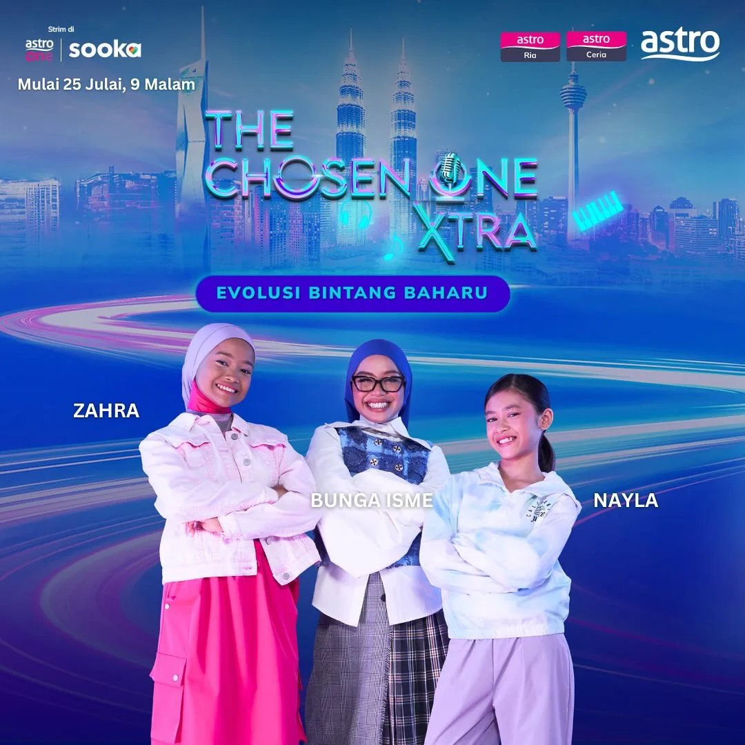 The Chosen One Xtra: Barisan Coach & Peserta musim ke-3 ,Satu Pentas, Dua Bakat, Satu Impian Inilah Evolusi Bintang Baharu