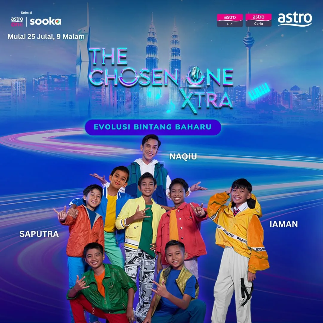 The Chosen One Xtra: Barisan Coach & Peserta musim ke-3 ,Satu Pentas, Dua Bakat, Satu Impian Inilah Evolusi Bintang Baharu