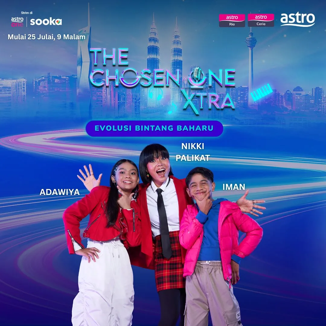 The Chosen One Xtra: Barisan Coach & Peserta musim ke-3 ,Satu Pentas, Dua Bakat, Satu Impian Inilah Evolusi Bintang Baharu