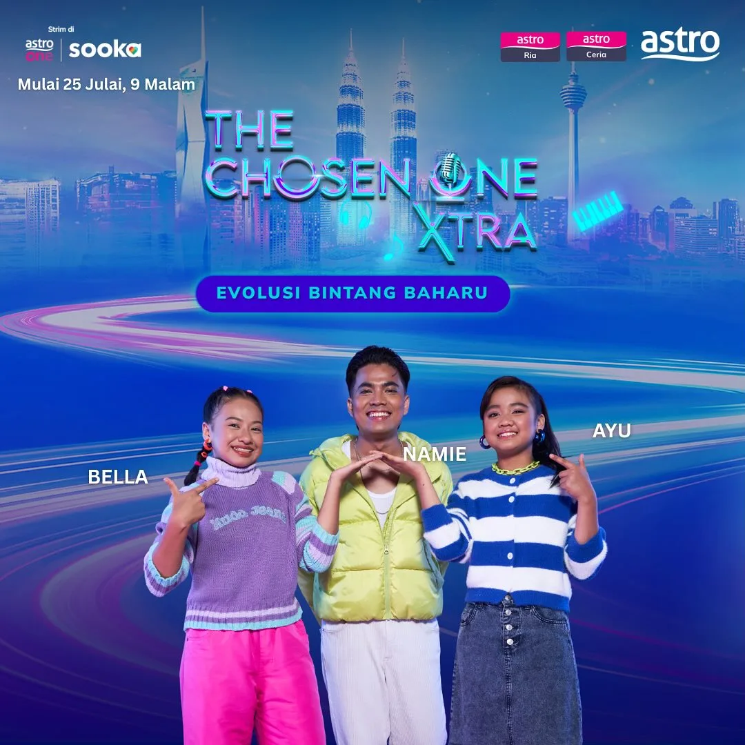 The Chosen One Xtra: Barisan Coach & Peserta musim ke-3 ,Satu Pentas, Dua Bakat, Satu Impian Inilah Evolusi Bintang Baharu