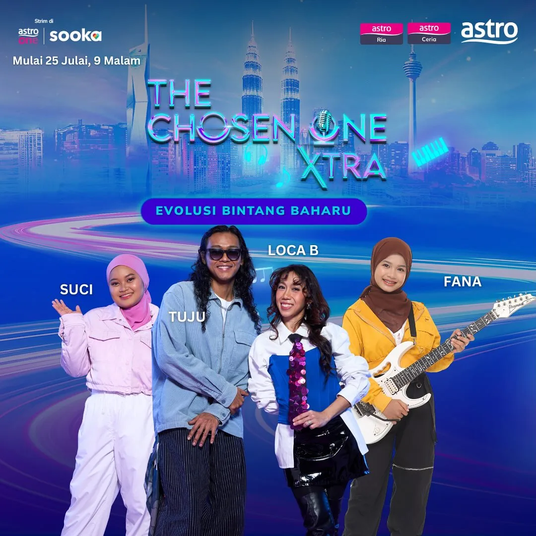 The Chosen One Xtra: Barisan Coach & Peserta musim ke-3 ,Satu Pentas, Dua Bakat, Satu Impian Inilah Evolusi Bintang Baharu