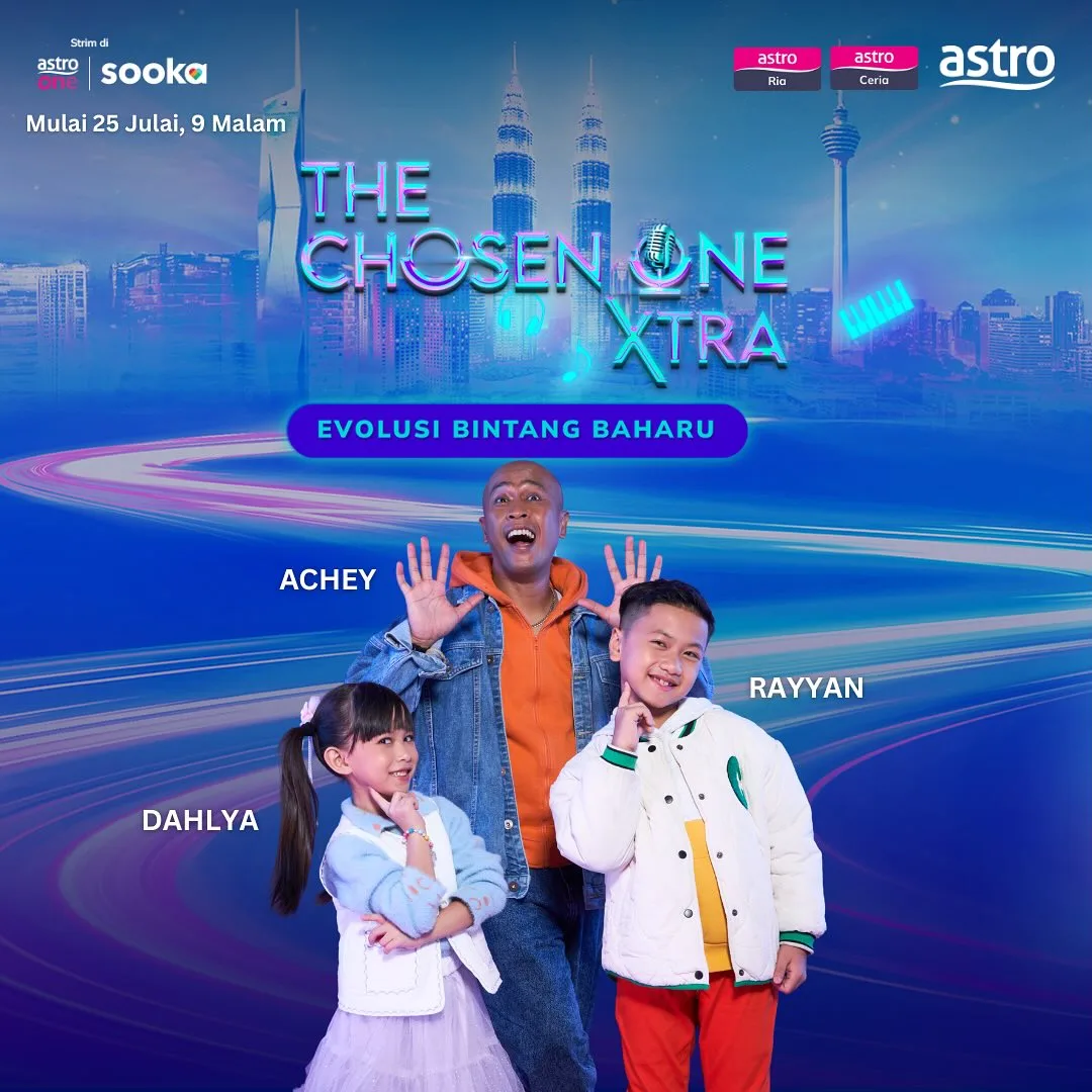 The Chosen One Xtra: Barisan Coach & Peserta musim ke-3 ,Satu Pentas, Dua Bakat, Satu Impian Inilah Evolusi Bintang Baharu