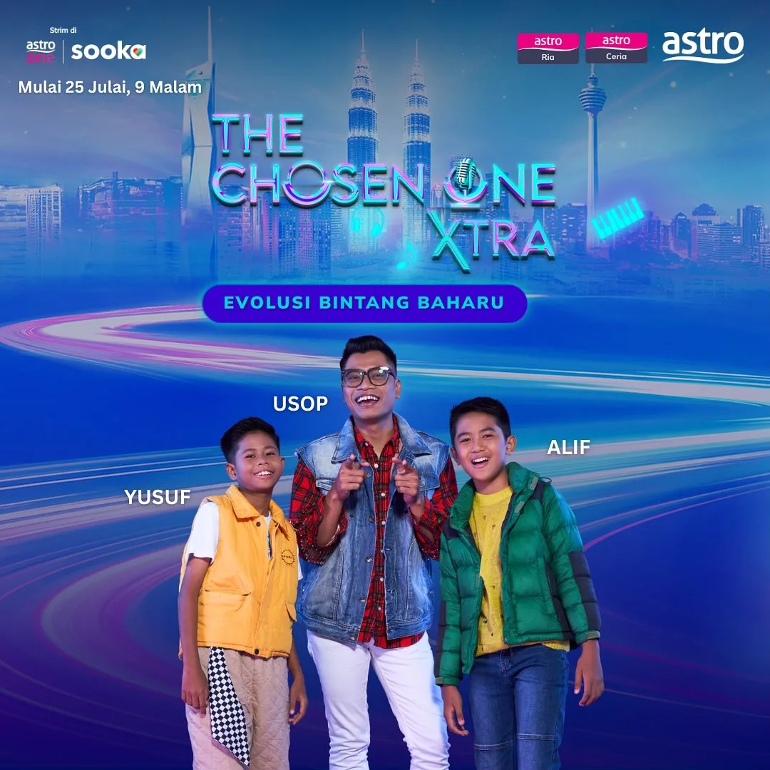 The Chosen One Xtra: Barisan Coach & Peserta musim ke-3 ,Satu Pentas, Dua Bakat, Satu Impian Inilah Evolusi Bintang Baharu