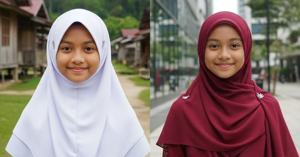 Pakai Tudung Shawl Atau Bawal, Mana Satu Pilihan Terbaik & Paling Selesa?