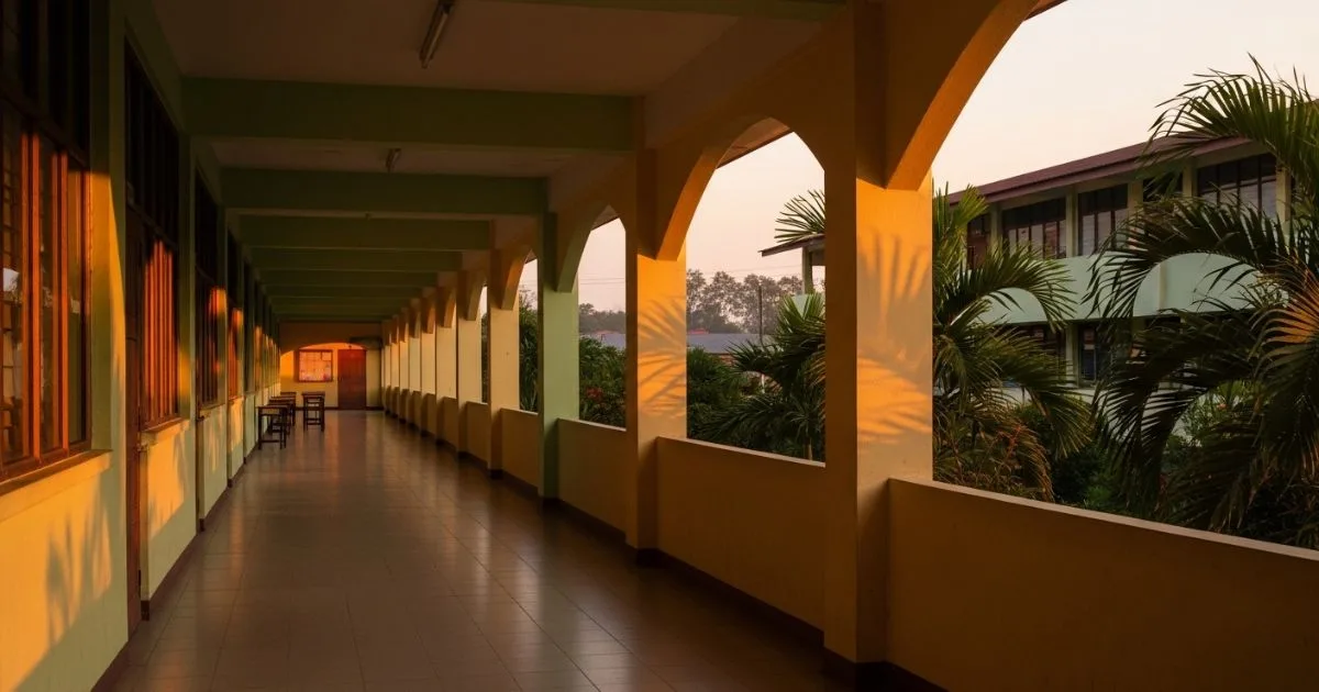 Bunyi Tapak Kaki di Koridor Sekolah Lama, Kisah Seram Penuh Misteri!