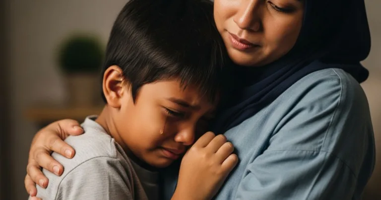 Adik Darjah 1 Menangis Balik Sekolah, Rupanya Terpaksa Tahan Diri Dari Dibuli