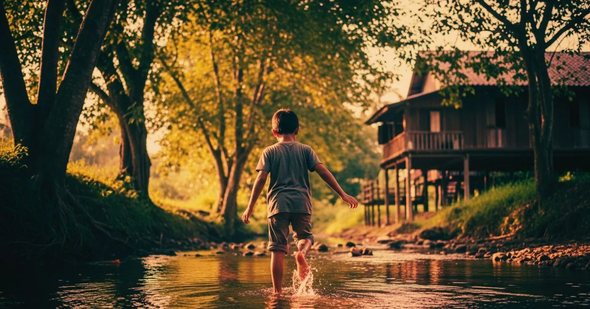 Part 1: Penghuni Gelap Sungai Belakang Rumah 4 Part 1: Penghuni Gelap Sungai Belakang Rumah