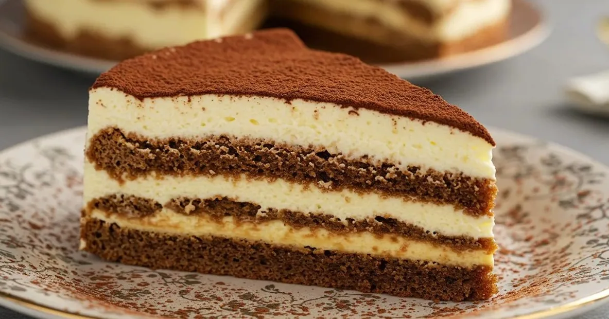 Kek Tiramisu Viral Bukan Untuk Budak, Kafein Tinggi!