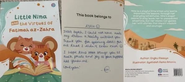 Anak Erra Fazira, Aleesya Terbitkan Buku Pertama! 7 Anak Erra Fazira, Aleesya Terbitkan Buku Pertama!