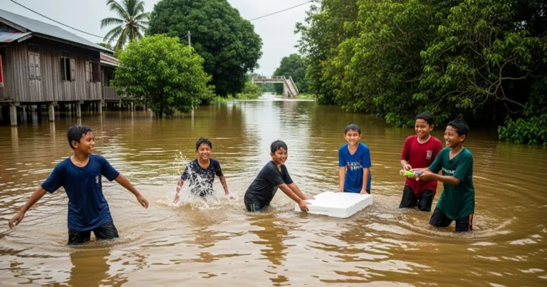 Masuk Air Banjir Tak Selamat, Banyak Kuman!