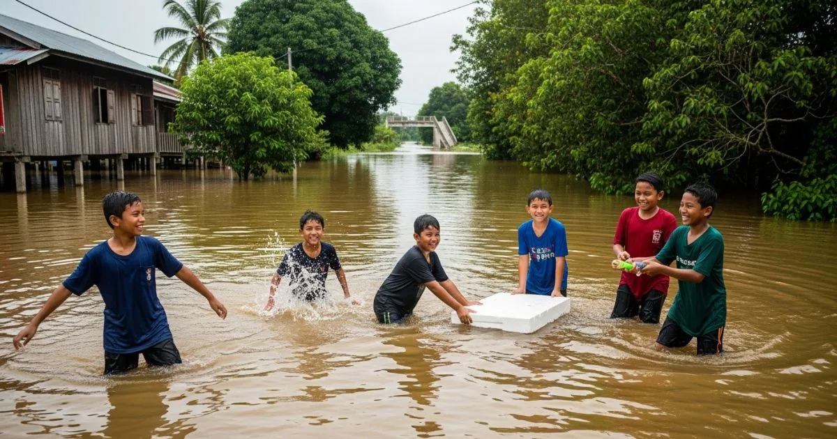 Jangan Main Banjir, Nampak Seronok Tapi Sangat Bahaya!
