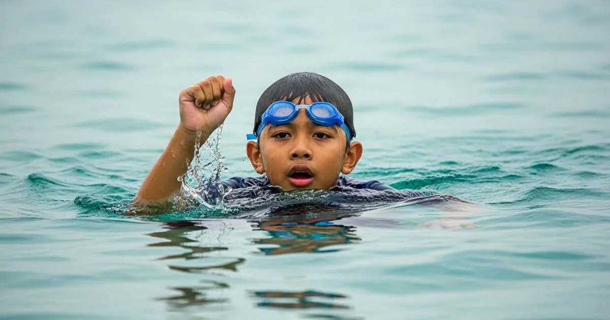 Air Sejuk Badan Jadi Kuat, Seronoknya Berenang!
