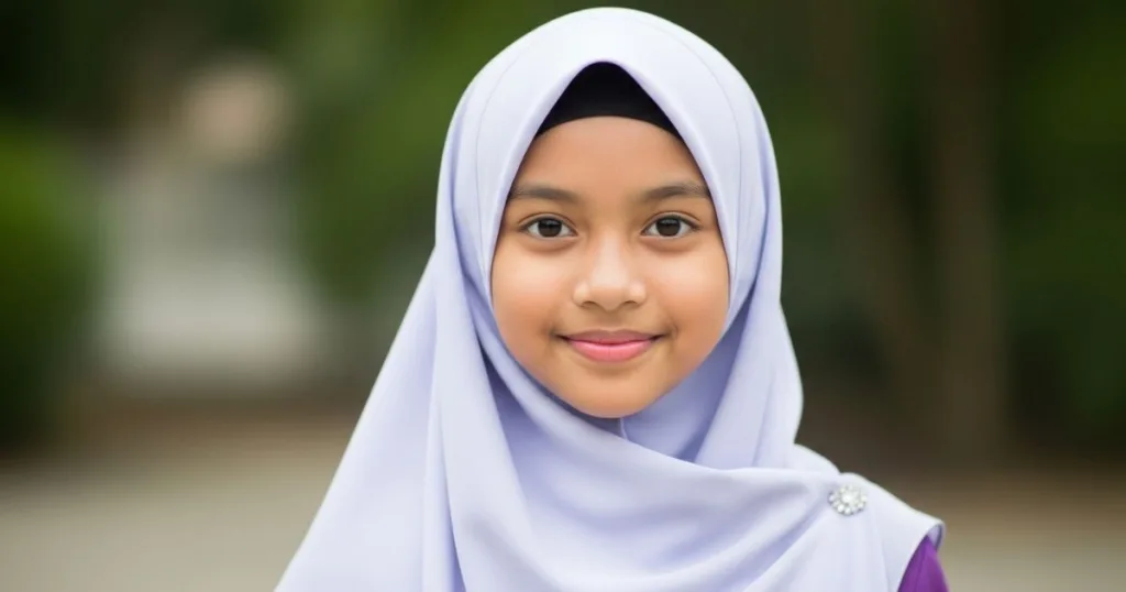 Tudung Bawal Memang Best, Ini Sebab Kanak-Kanak Suka Pakai!