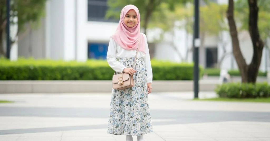 Tudung Bawal Memang Best, Ini Sebab Kanak-Kanak Suka Pakai!