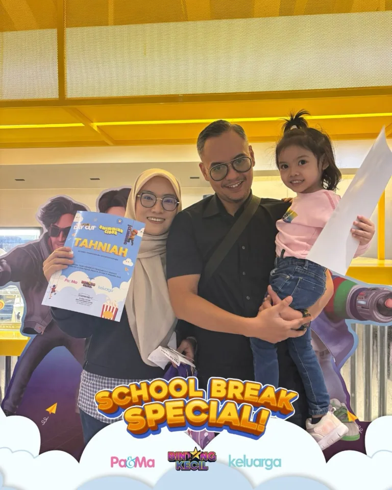 Movie Day Out Cuti Sekolah Pa&Ma & Bintang Kecil, Kanak-Kanak Seronok Tonton Filem Papazola!