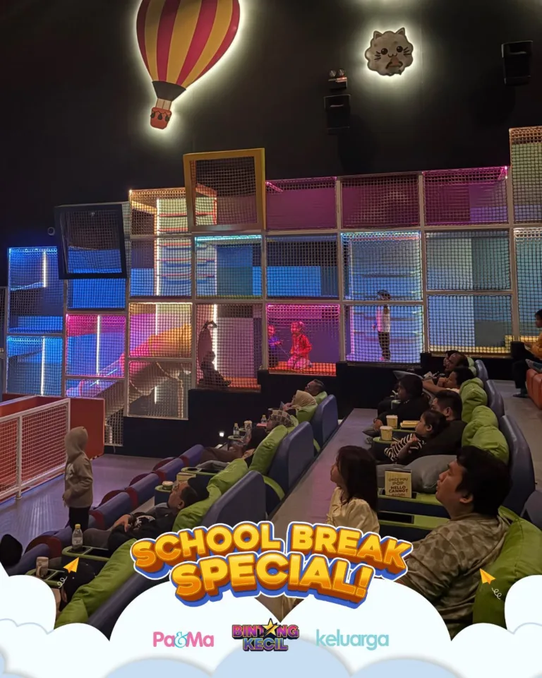 Movie Day Out Cuti Sekolah Pa&Ma & Bintang Kecil, Kanak-Kanak Seronok Tonton Filem Papazola!