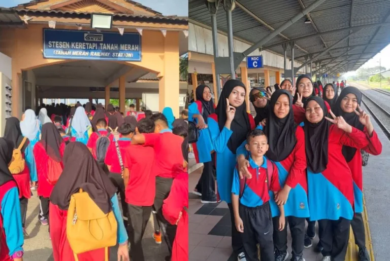 Naik Kereta Api! Murid Tahun Enam SK Banggu Cipta Kenangan Manis Sebelum Berpisah