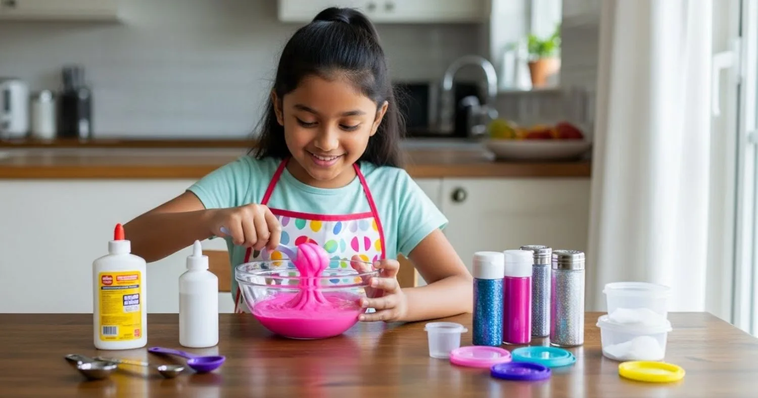 Jom Buat Sendiri Slime Berwarna, Senang Je!