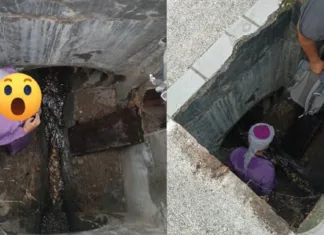 Budak Terjatuh Dalam Longkang Diselamatkan Rider Baik Hati!