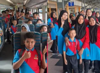 Naik Kereta Api! Murid Tahun Enam SK Banggu Cipta Kenangan Manis Sebelum Berpisah