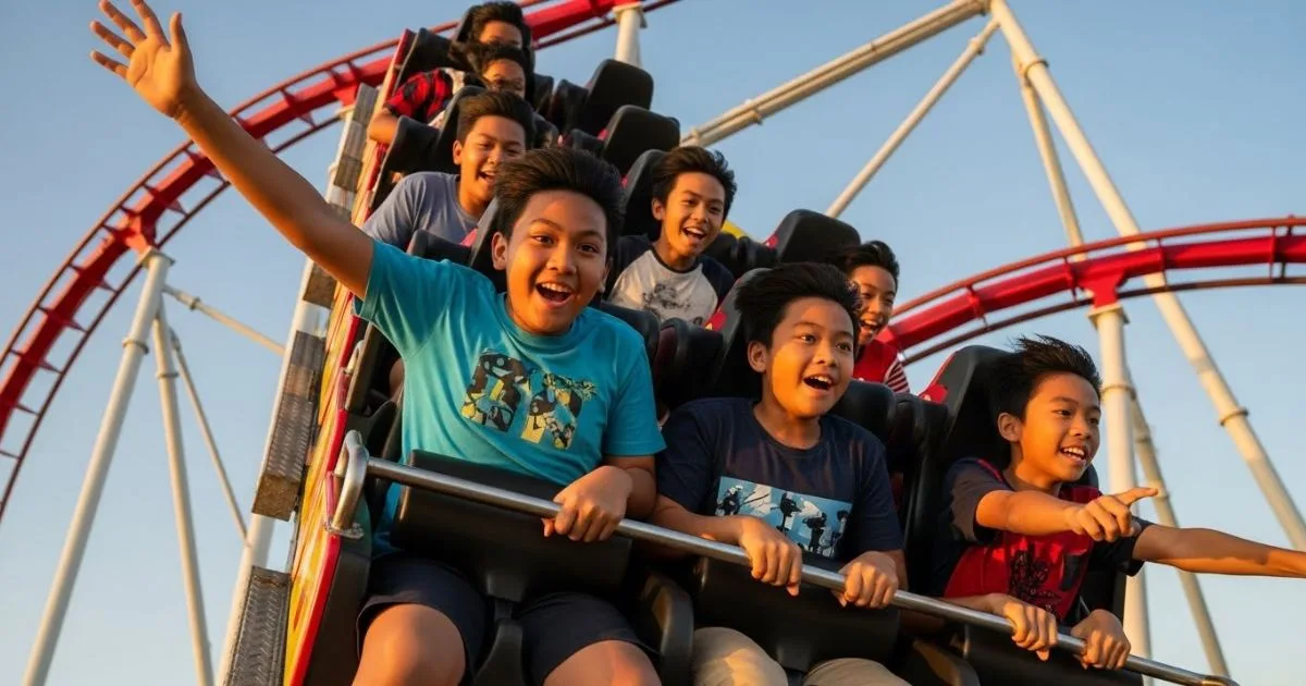 Cabar Diri Naik Roller Coaster, Berani Cuba! 32 Cabar Diri Naik Roller Coaster, Berani Cuba!