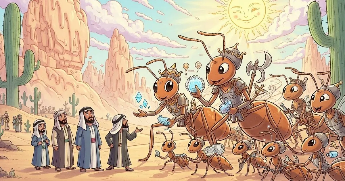 Kisah Semut Dan Nabi Sulaiman!