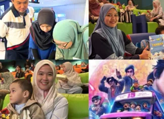Movie Day Out Cuti Sekolah Pa&Ma & Bintang Kecil, Kanak-Kanak Seronok Tonton Filem Papazola!