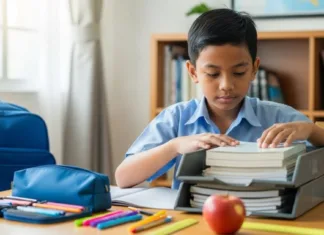 Beg Sekolah Dah Sedia? Jom Susun Buku & Balut Cantik-Cantik!