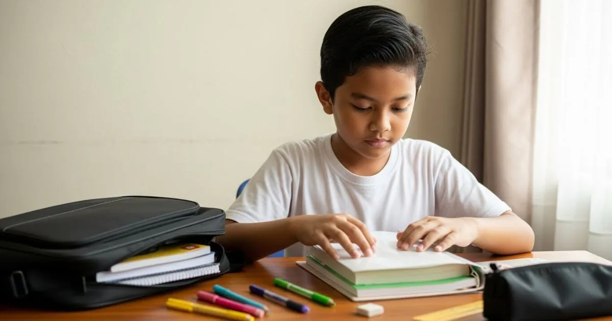 Beg Sekolah Dah Sedia? Jom Susun Buku & Balut Cantik-Cantik! 5 Beg Sekolah Dah Sedia? Jom Susun Buku & Balut Cantik-Cantik!