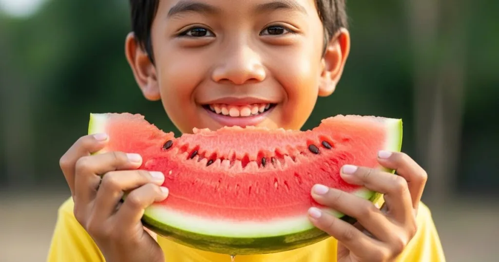 Tanda Buah Tembikai Tidak Elok, Budak Bijak Wajib Check Dulu!