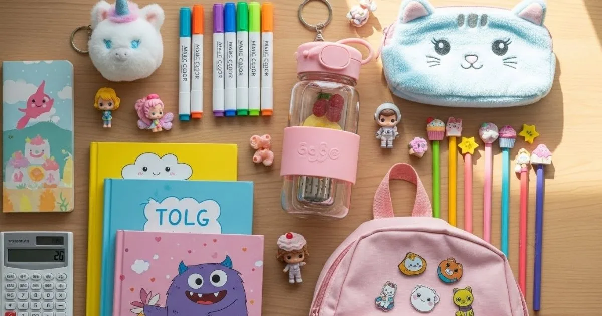 Barang Sekolah Comel, Mood Ke Sekolah Terus Naik!