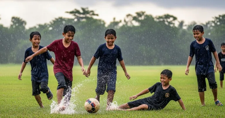 Kenapa Lepas Main Hujan Badan Rasa Nak Demam?